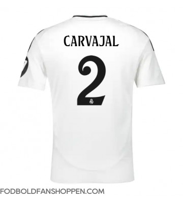 Real Madrid Daniel Carvajal #2 Hjemmebanetrøje 2024-25 Kortærmet